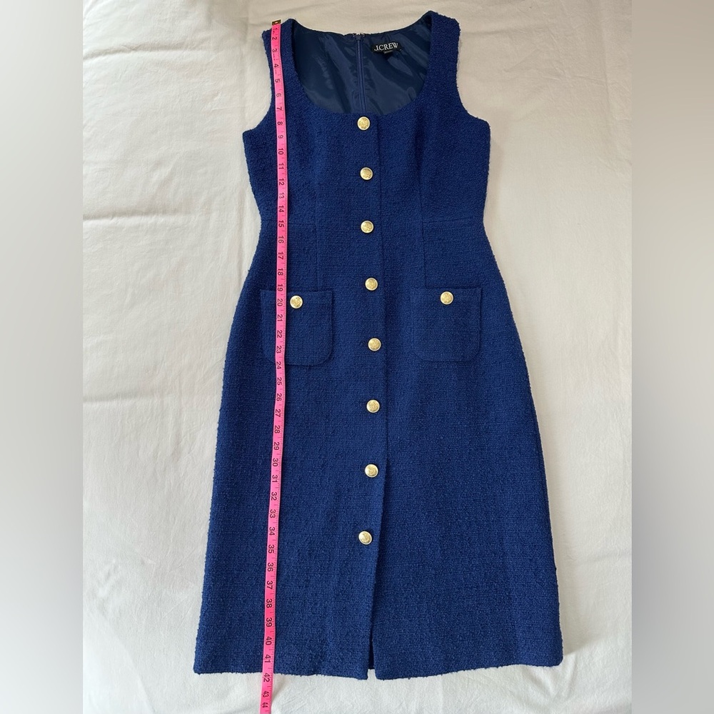 J Crew Tweed Sleeveless Dress - Picture 3 of 8